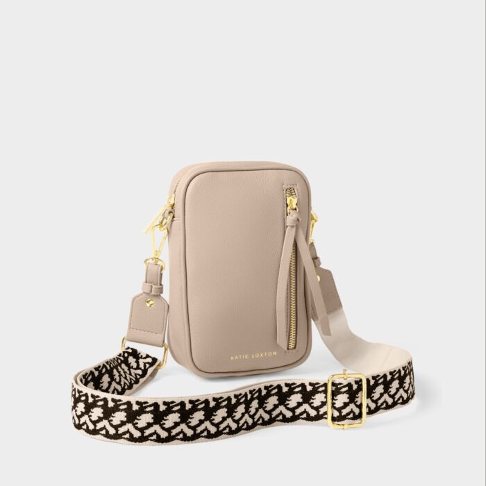 Katie Loxton Hallie Small Crossbody Bag - Light Taupe